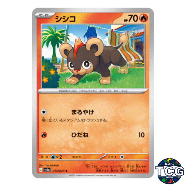 Litleo C 014/073 SV1a Triplet Beat Pokemon Card Japanese